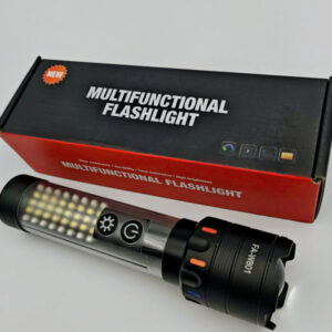 Aluminum Alloy Flashlight Long-Range 1,000 Lumen