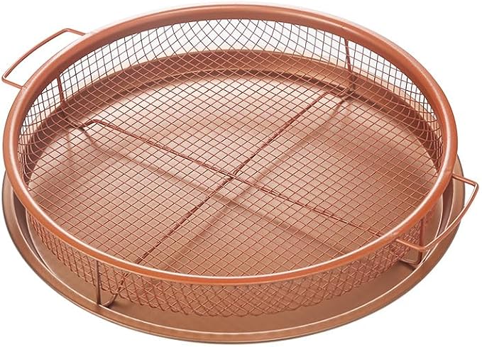 Crisping Basket and Tray Set for Oven