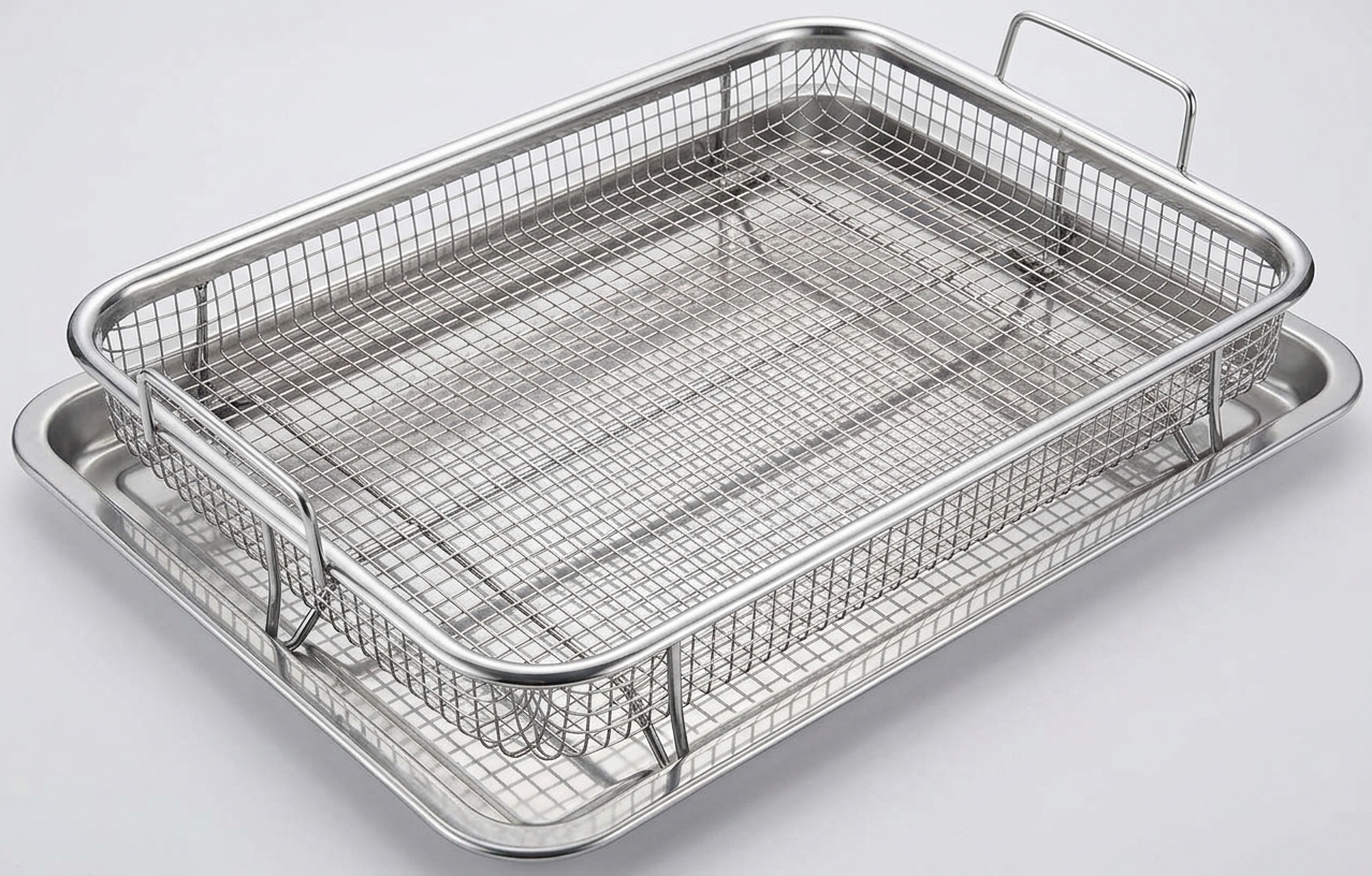 Crisping Basket and Tray Set for Oven - Image 4