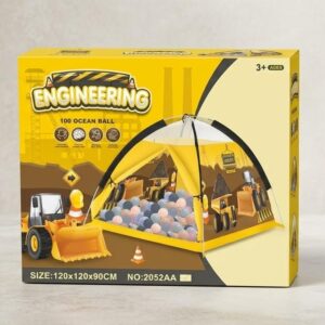 Kids Play Tent with 100 Pit Balls 120×120×90cm