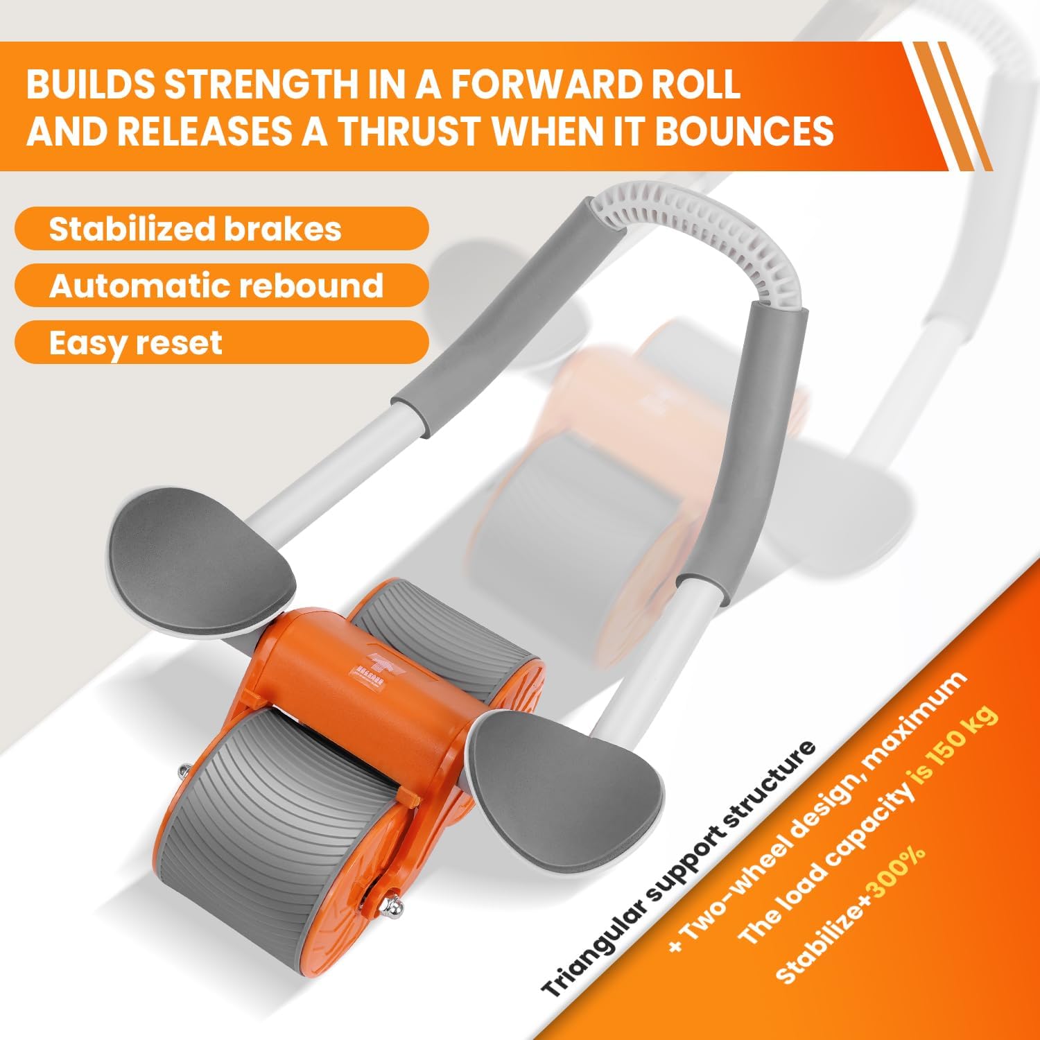 Automatic Rebound ABS Roller Wheel