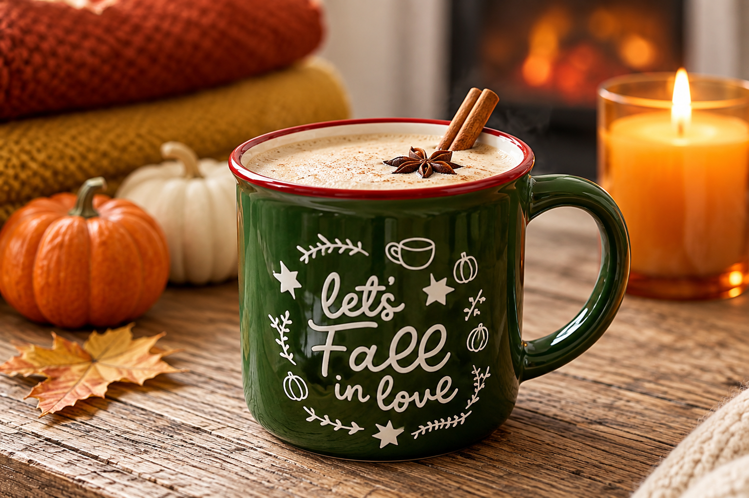 Ceramic Autumn Mug 400ml
