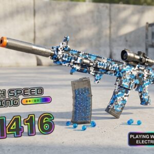 M416-Blue Electric Gel Ball Blaster (Orbeez Rifle)