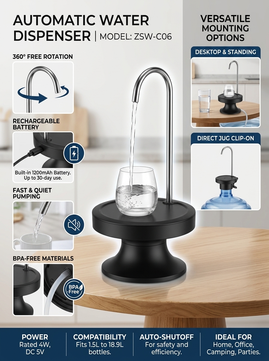 Automatic Sensor Drinking Water Dispenser