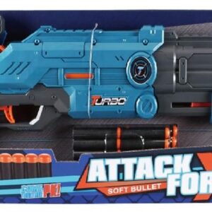 Manual Foam Dart Blaster - Turbo Attack Force