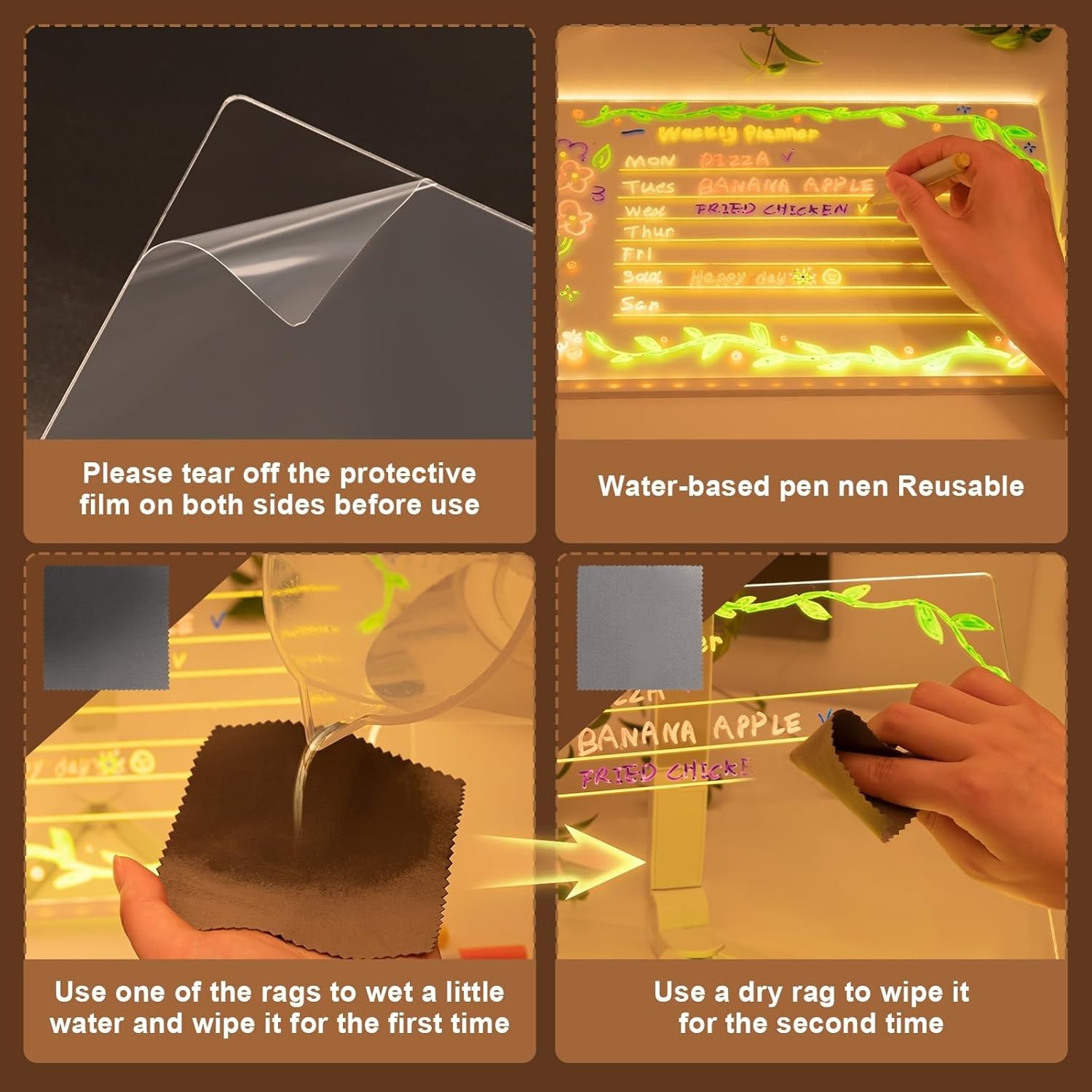 LED Illuminated Acrylic Board - Image 5
