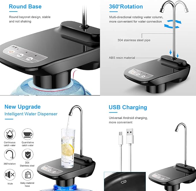 Automatic Sensor Drinking Water Dispenser Stand - Image 3